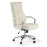 sillon de oficina blanco tauro piel sintetica 1