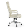 sillon de oficina blanco tauro piel sintetica 5