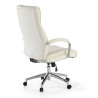 sillon de oficina blanco tauro piel sintetica 3