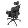 silla ergonomica negro kendo estructura negra reposacabezas malla 7