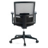 silla giratoria negro kendo estructura negra malla 6