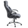 sillon de oficina negro city piel sintetica 5