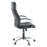 sillon de oficina negro londres piel sintetica 4