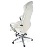 sillon de oficina blanco bahia respaldo ato piel natural piel natural 5