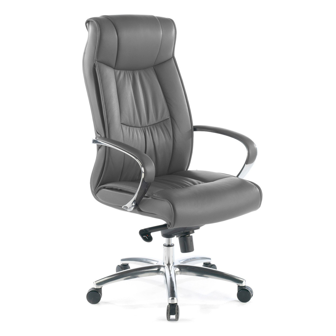 sillon de oficina gris bahia respaldo ato piel natural piel natural 1