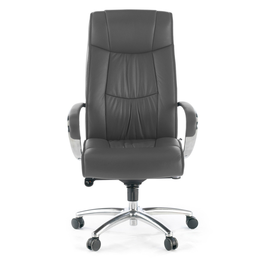 sillon de oficina gris bahia respaldo ato piel natural piel natural 3