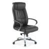 Sillón de oficina Bahia ecopiel, brazos de aluminio
