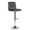 Taburete de oficina Eliot - Gris