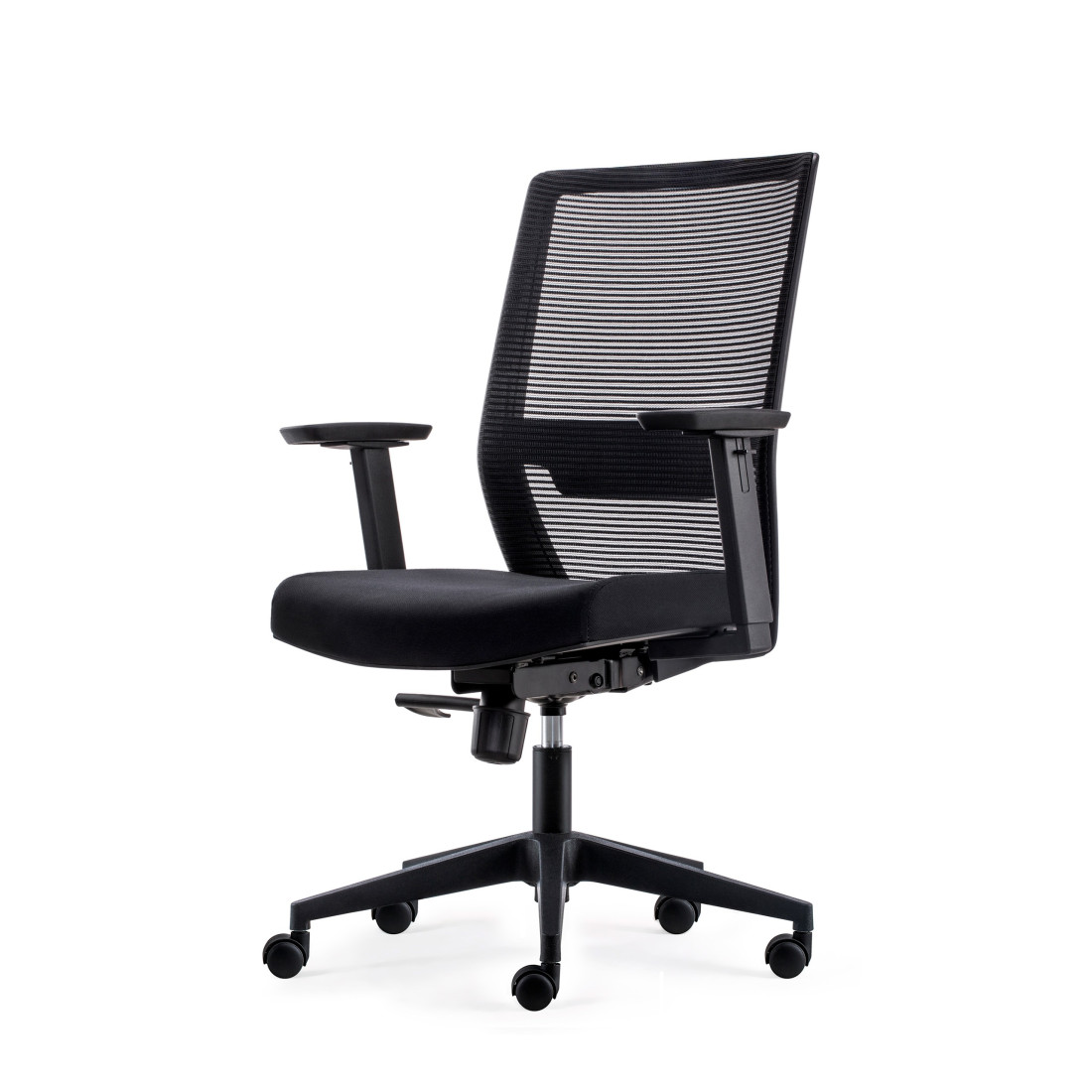 silla giratoria negro axel sin reposacabezas malla 6