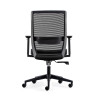 silla giratoria negro axel sin reposacabezas malla 8