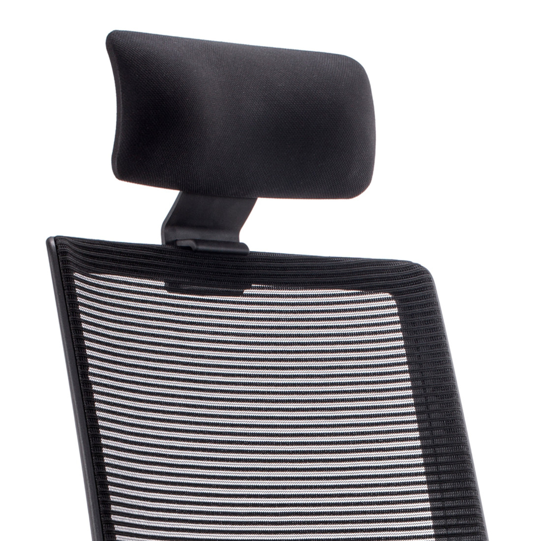 silla giratoria negro axel con reposacabezas malla 4