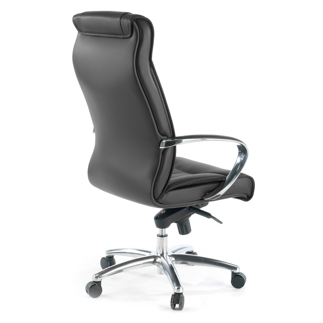 sillon de oficina negro bahia respaldo alto piel sintetica piel sintetica 6