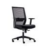 silla giratoria negro axel sin reposacabezas malla 1