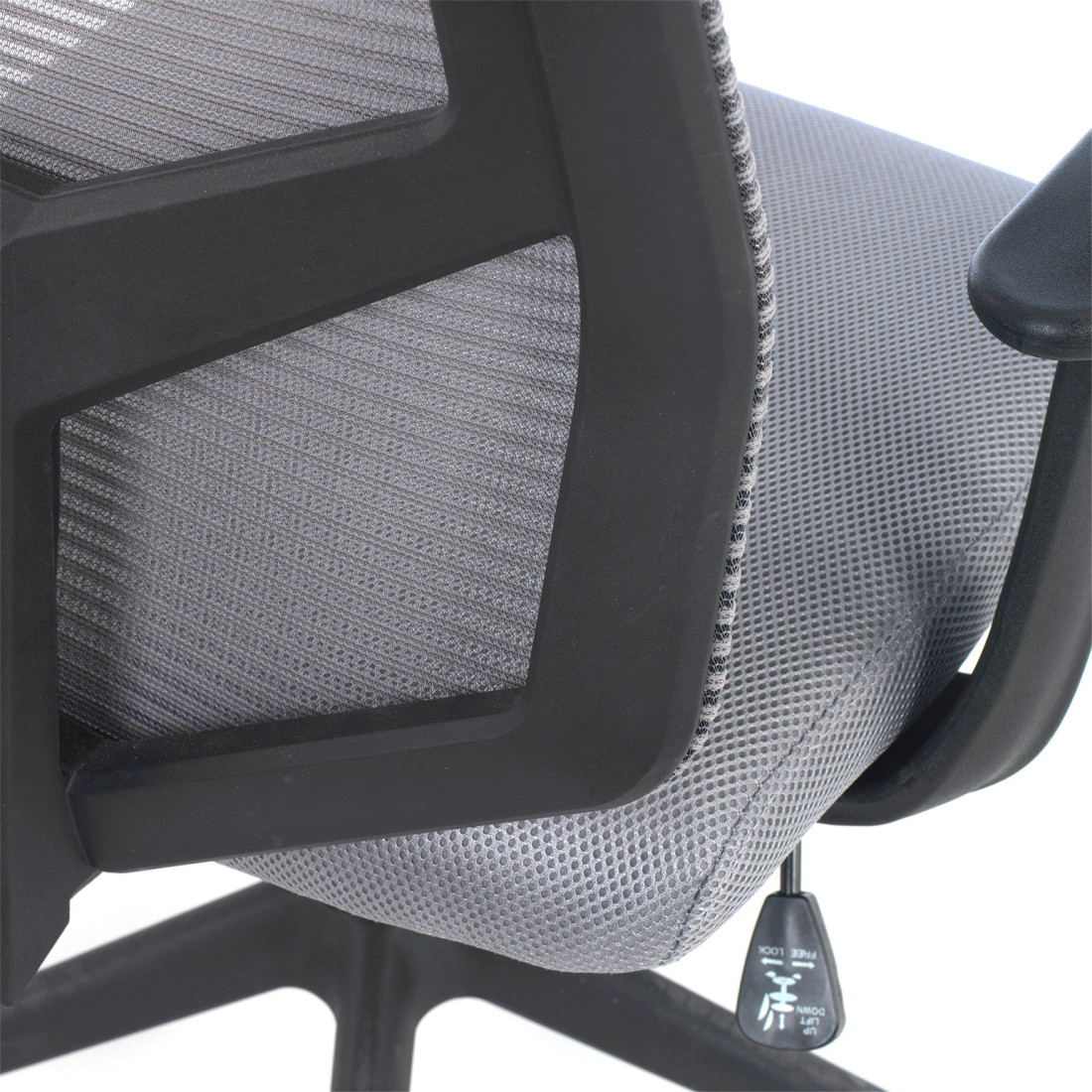 silla giratoria gris air malla 8