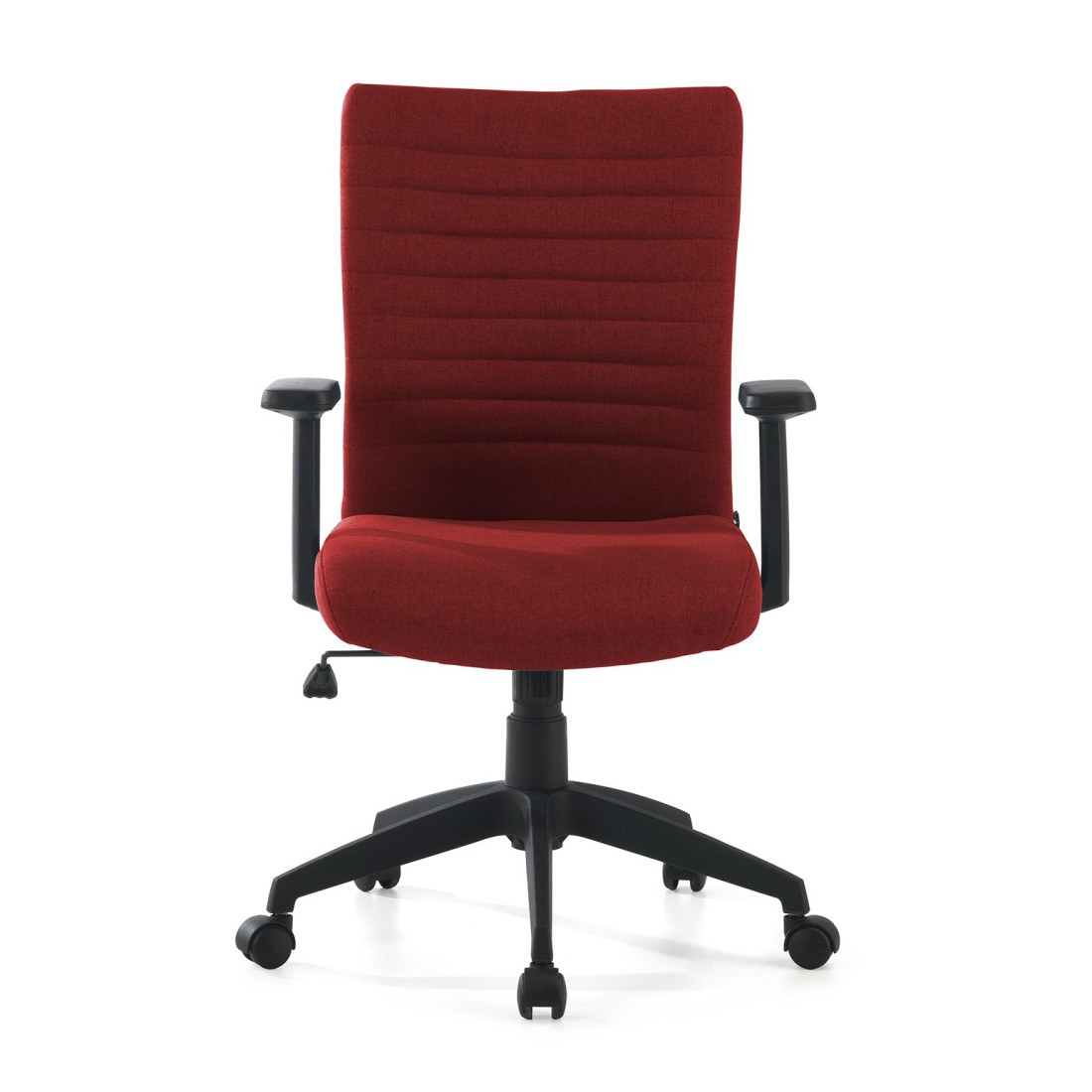 silla giratoria rojo parma tela 3