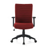 silla giratoria rojo parma tela 3