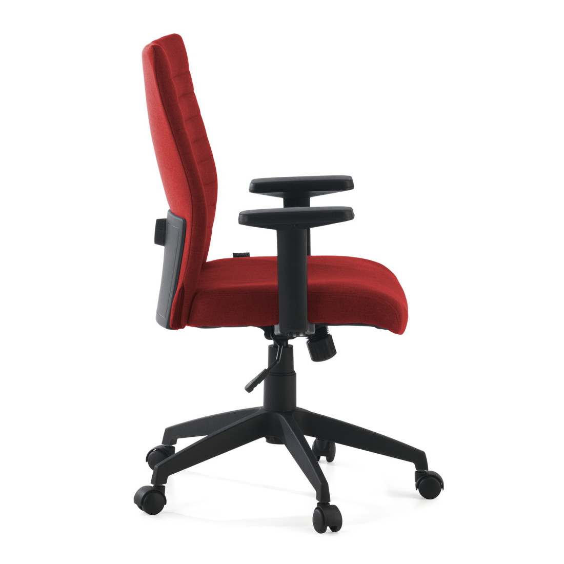 silla giratoria rojo parma tela 7