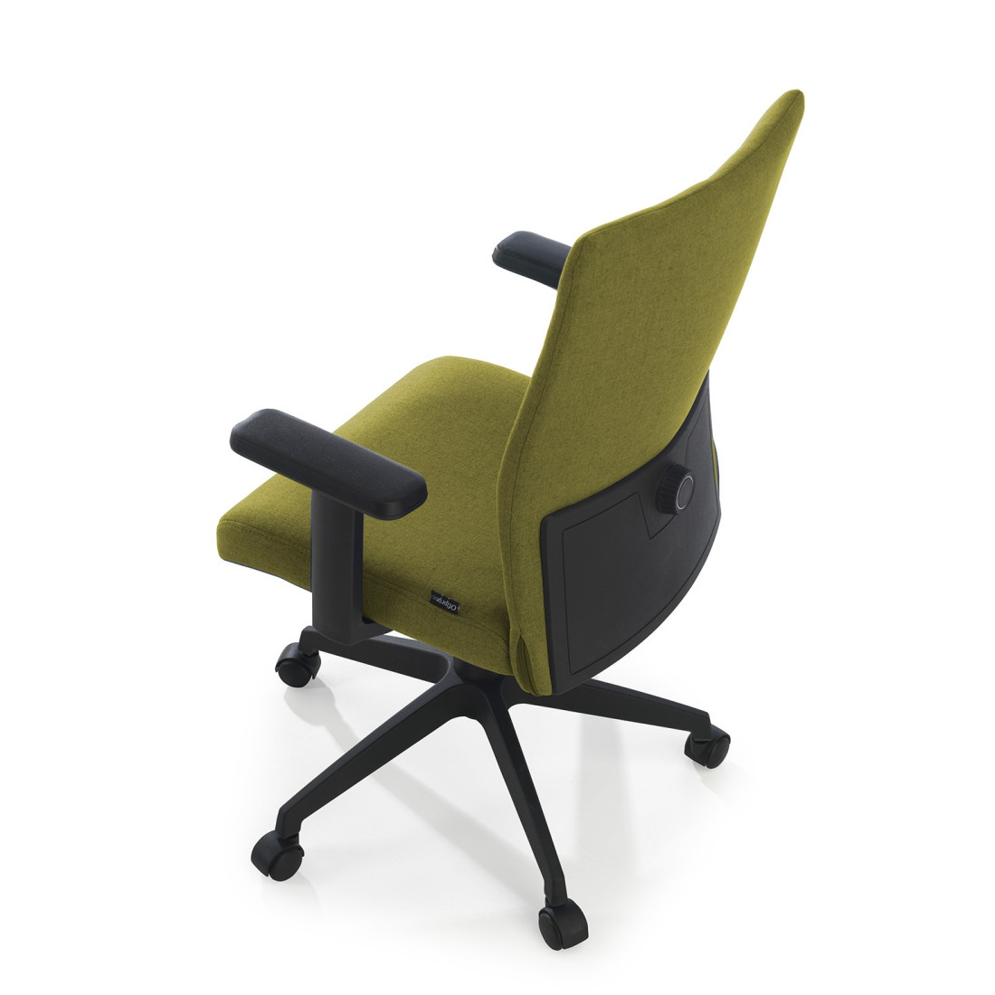 silla giratoria verde parma tela 6