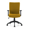silla giratoria amarillo parma tela 3