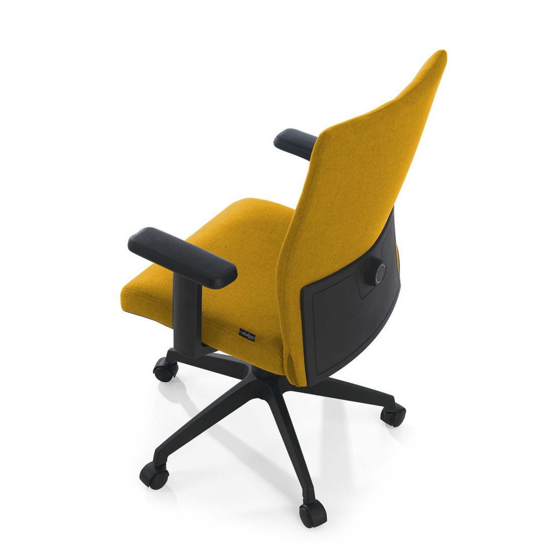 silla giratoria amarillo parma tela 6