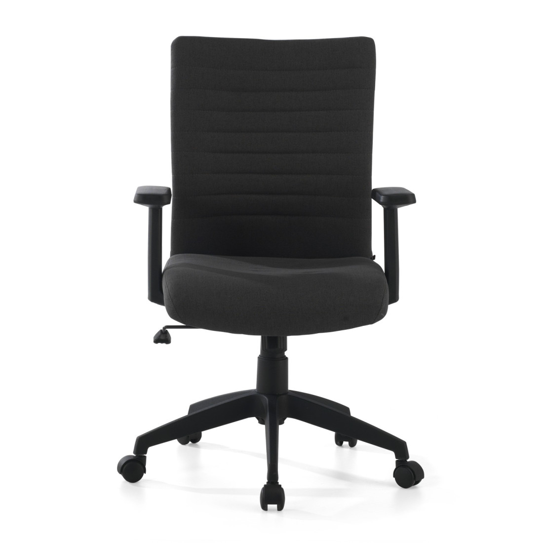 silla giratoria negro parma tela 3