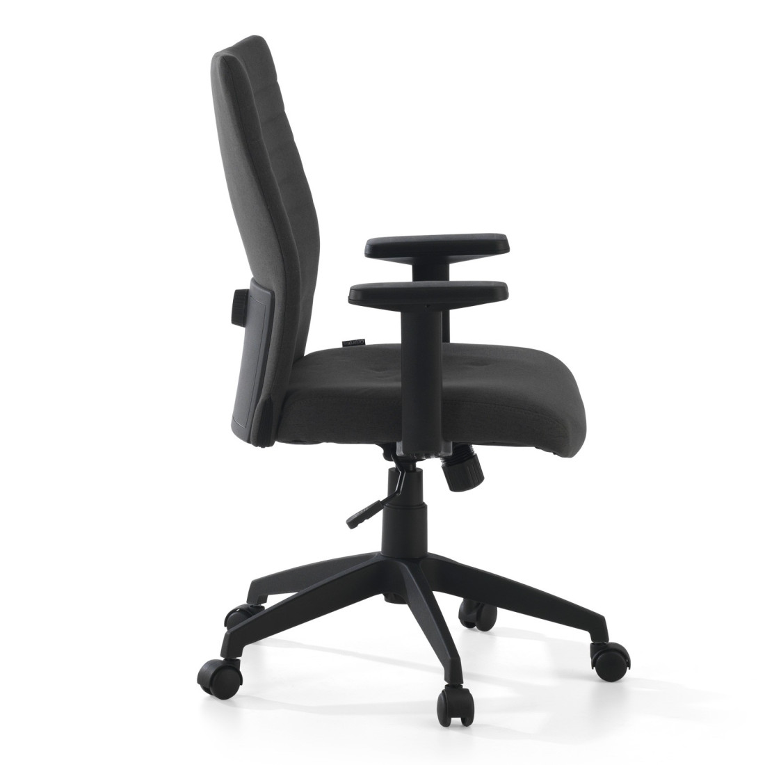 silla giratoria negro parma tela 8