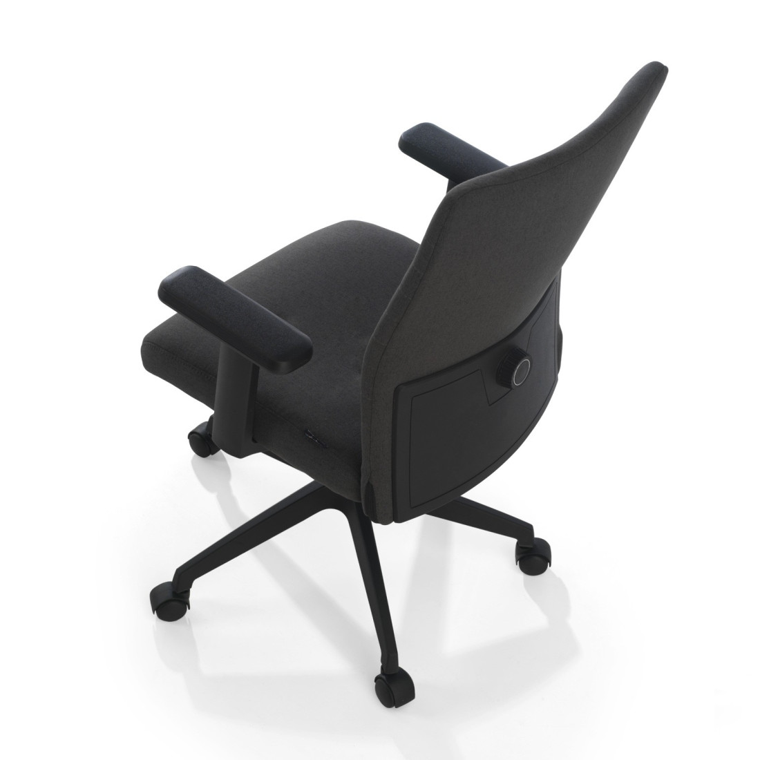silla giratoria negro parma tela 7
