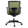 silla giratoria verde kendo estructura negra malla 5