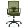 silla giratoria verde kendo estructura negra malla 4