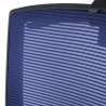 silla ergonomica azul kendo estructura negra reposacabezas malla 5