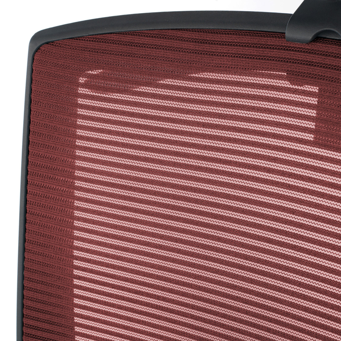 silla ergonomica rojo kendo estructura negra reposacabezas malla 6