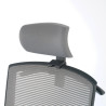 silla ergonomica gris kendo estructura negra reposacabezas malla 5