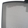 silla ergonomica gris kendo estructura negra reposacabezas malla 6