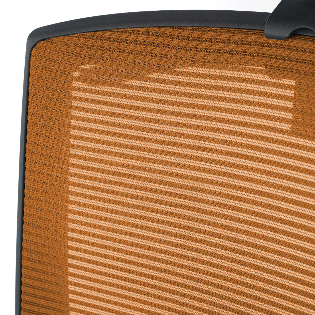 silla ergonomica naranja kendo estructura negra reposacabezas malla 6