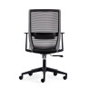 silla giratoria gris axel sin reposacabezas malla 5