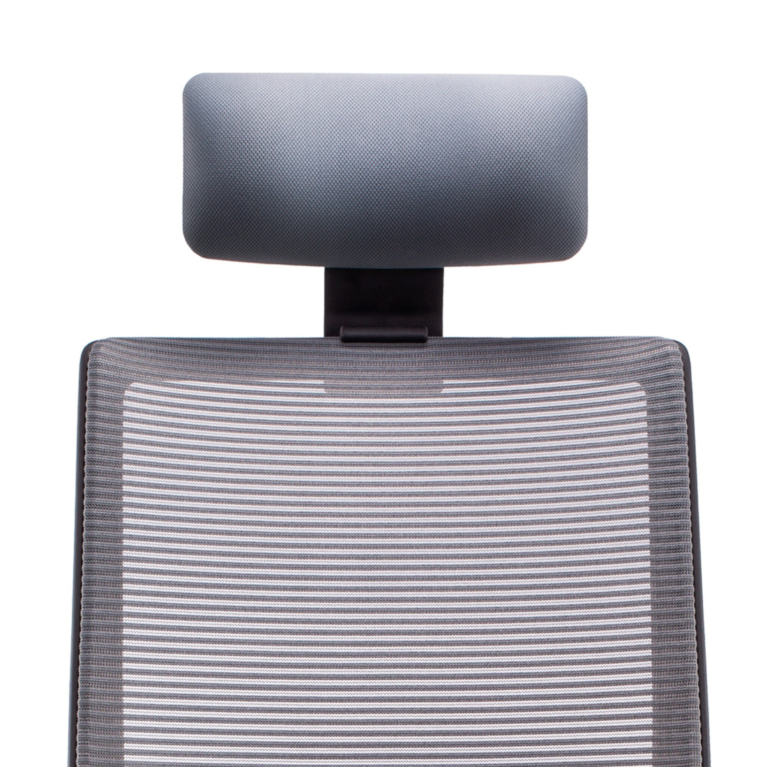 silla giratoria gris axel con reposacabezas malla 5