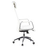 sillon de oficina blanco jaguar piel natural piel natural 5
