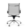 sillon de oficina blanco croma estructura cromada ecopiel piel sintetica 4