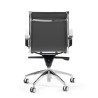 sillon de oficina gris croma estructura cromada ecopiel piel sintetica 5