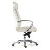 sillon de oficina blanco bahia respaldo alto piel sintetica piel sintetica 4