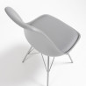 silla nordica gris nordic silla pata metalica plastico 8