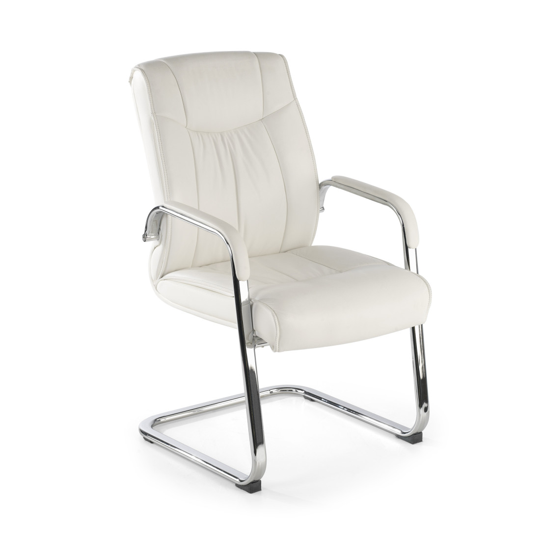 silla confidente blanco bahia patin piel natural piel natural 1