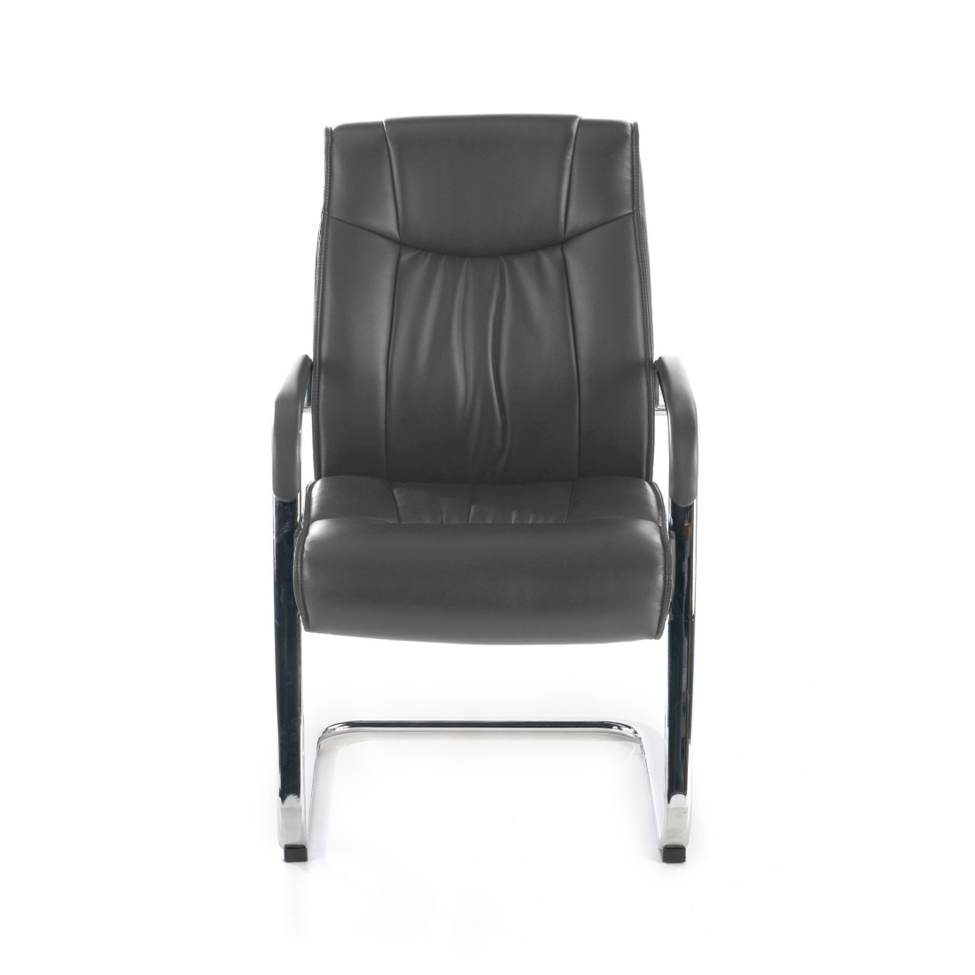 silla confidente gris bahia patin piel natural piel natural 4