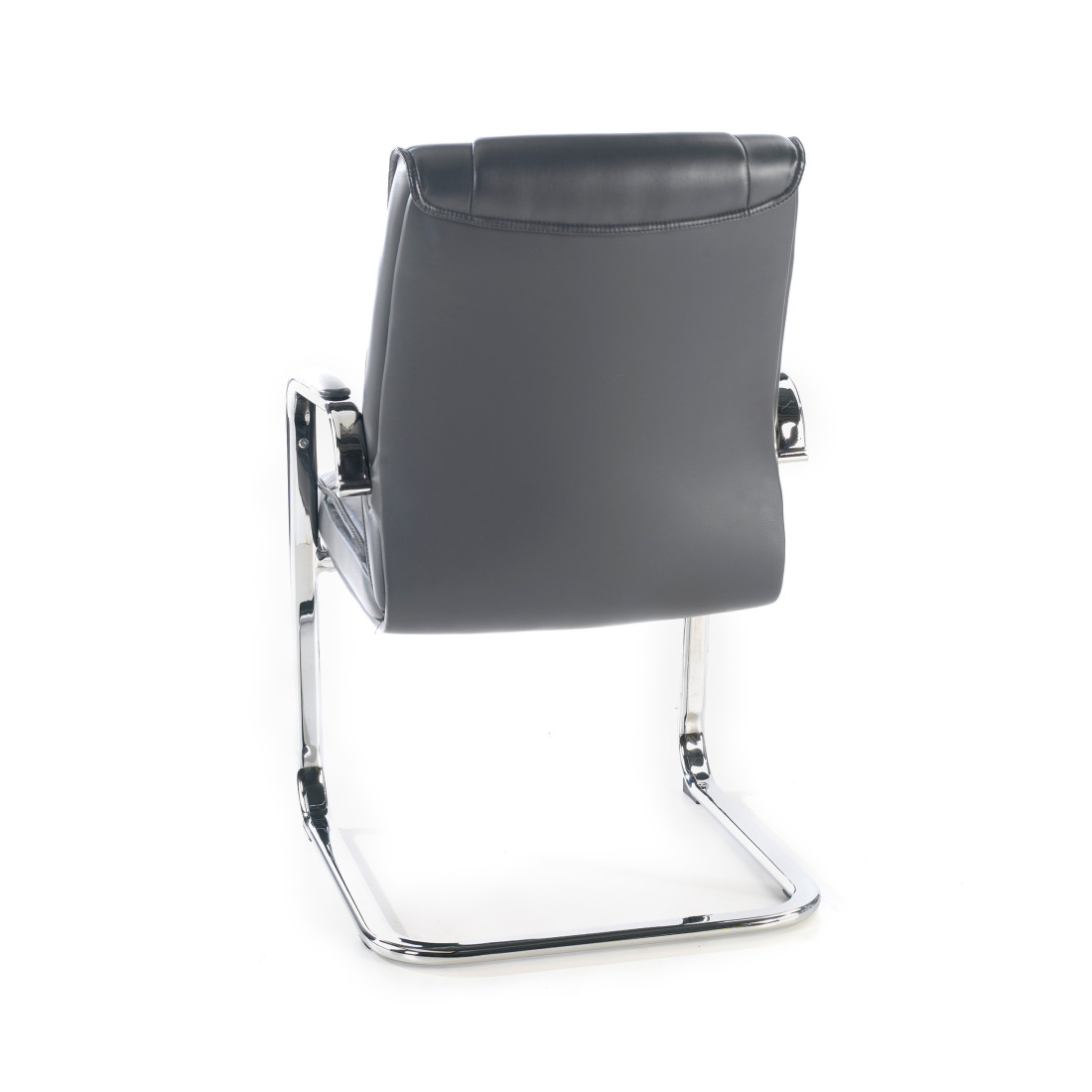 silla confidente gris bahia patin piel natural piel natural 6