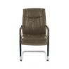 silla confidente marron bahia patin piel natural piel natural 4