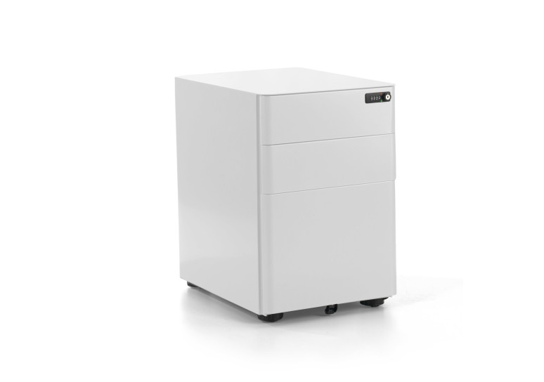 Cajonera de oficina Moby L, 3 cajones