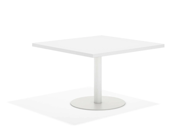 Combinacion Mesa cuadrada planet estructura blanca - Azabache