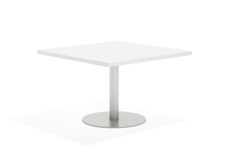 Combinacion Mesa cuadrada planet estructura aluminio - Blanco nordic