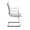 silla confidente blanco croma estructura cromada ecopiel piel sintetica 6