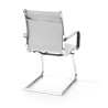 silla confidente blanco croma estructura cromada ecopiel piel sintetica 7